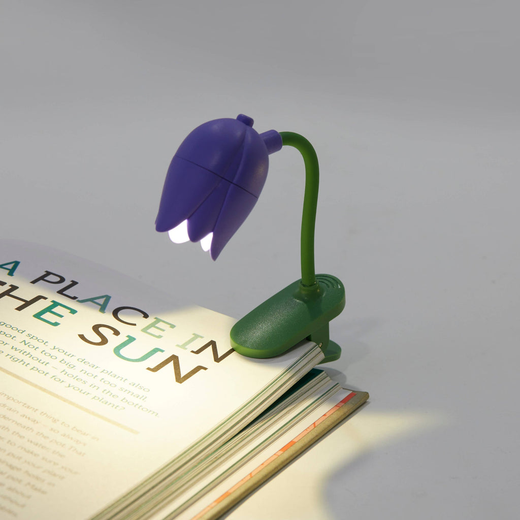 Lumière de lecture Tulipe Lilas