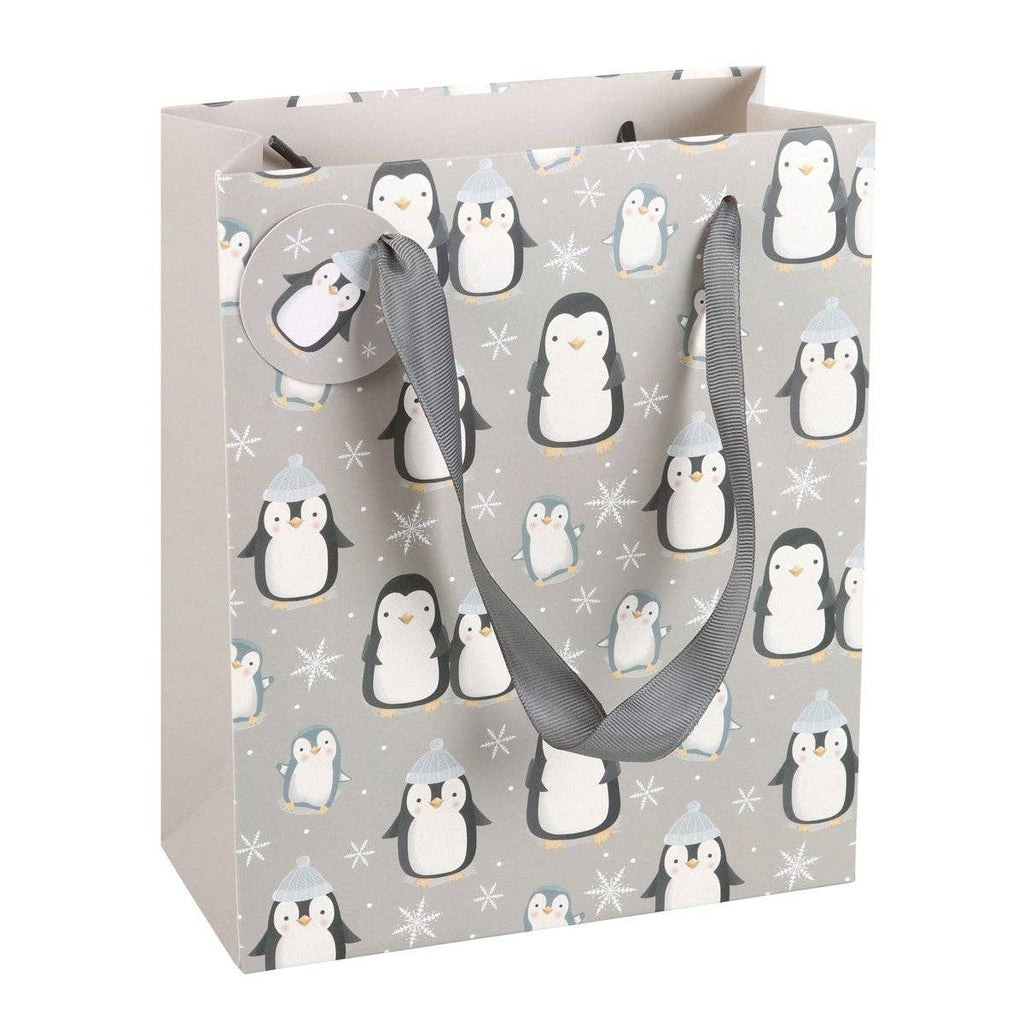 Sac Cadeau Pingouin d’Hiver (23 cm) | Design e regali originali