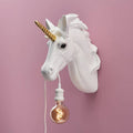 Hugh Unicorn Wandleuchte Weiß-Gold