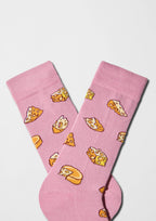 BeCheese Rose - Chaussettes coton biologique
