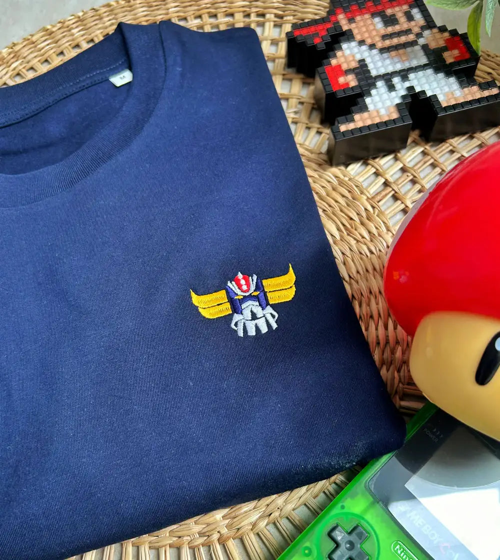 T-shirt brodé - Goldorak | Design e regali originali