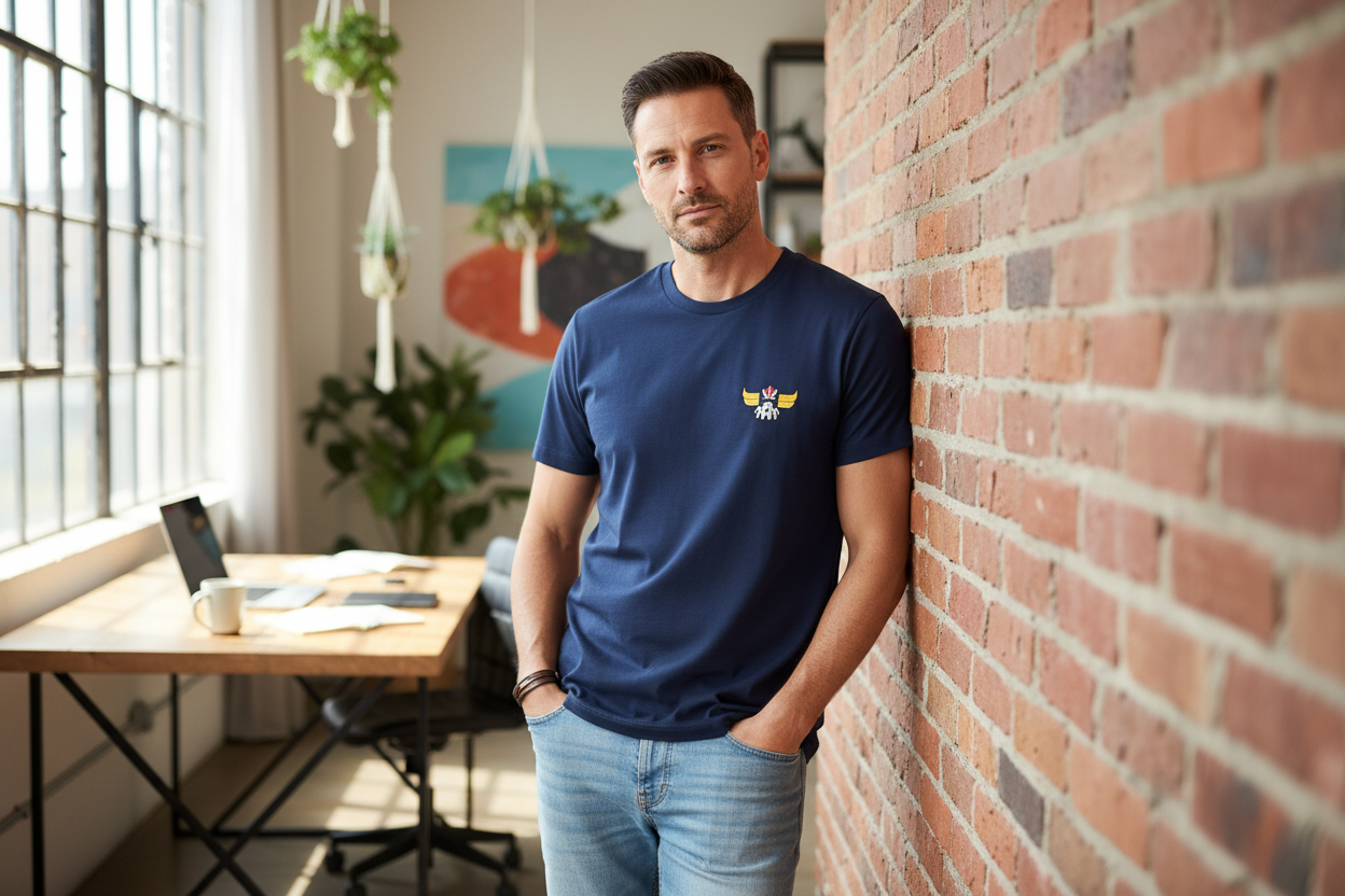 T-shirt brodé - Goldorak | Design e regali originali