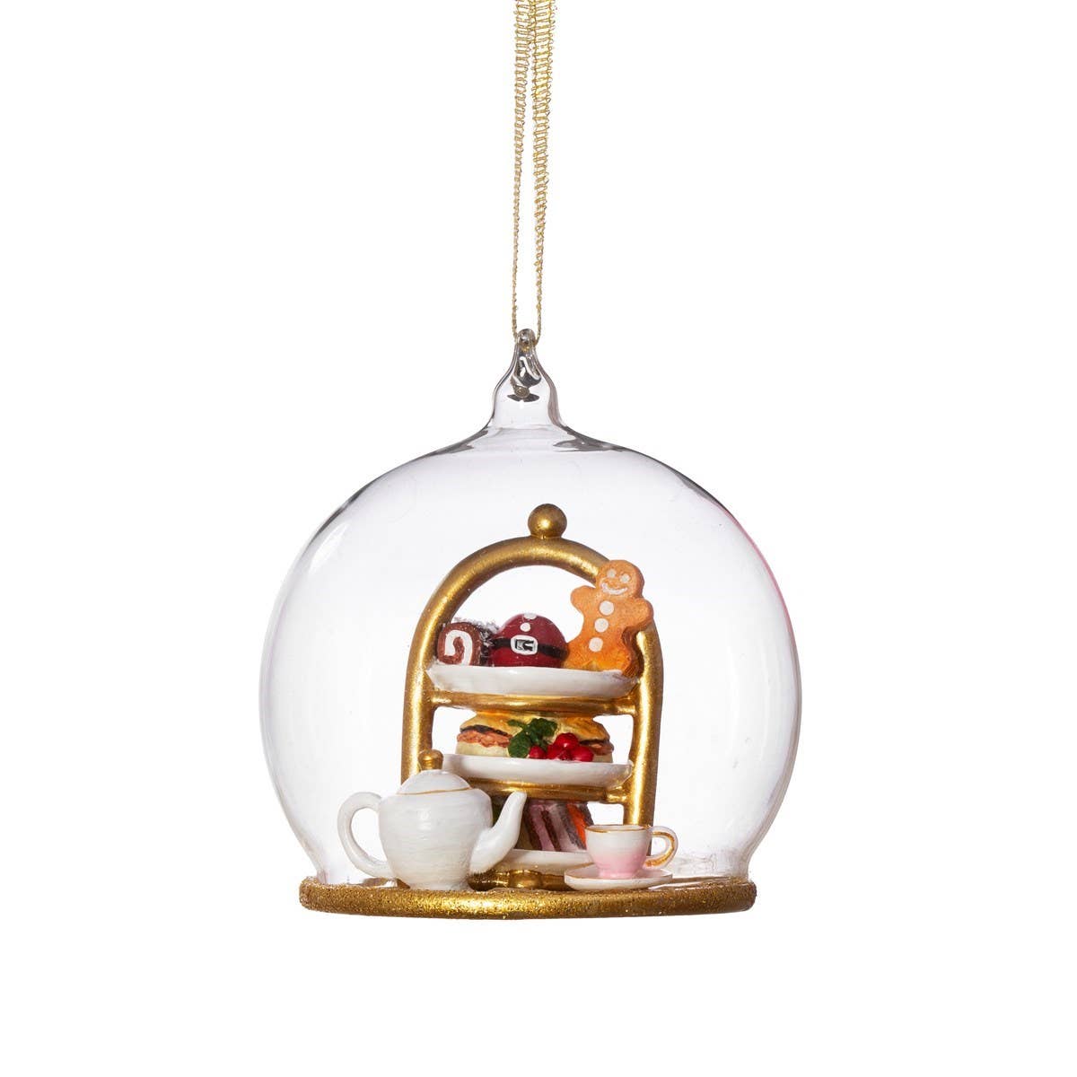 Weihnachtskugel Teatime-Kuppel