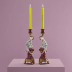Chandelier Leo, 2 sortes. Résine de poly, 11 x 10,5 x 33 cm