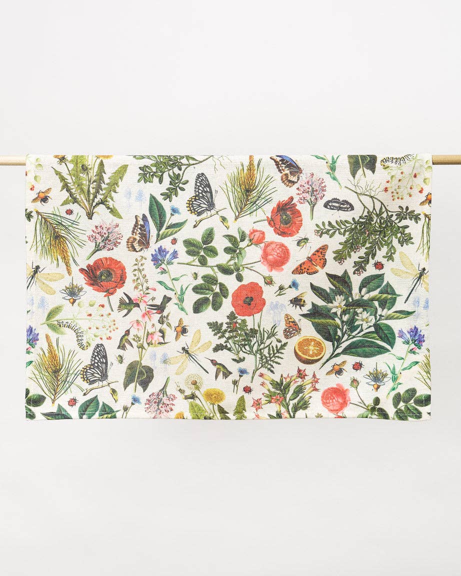 Oggetto regalo di design – Torchon Pollinisateurs – produit scientifique Cognitive Surplus EU, vue 2