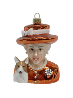 Regalo de diseño – boule de noel reine elizabeth corgi orange orn queen orange 99701324