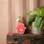 Vase Lucky Hand rouge