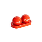 Sel et Poivre Balles de Ping Pong Rouge Helio Ferretti Vue 3