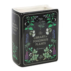 Vase in Buchform - Gotische Botanik giftiger Pflanzen