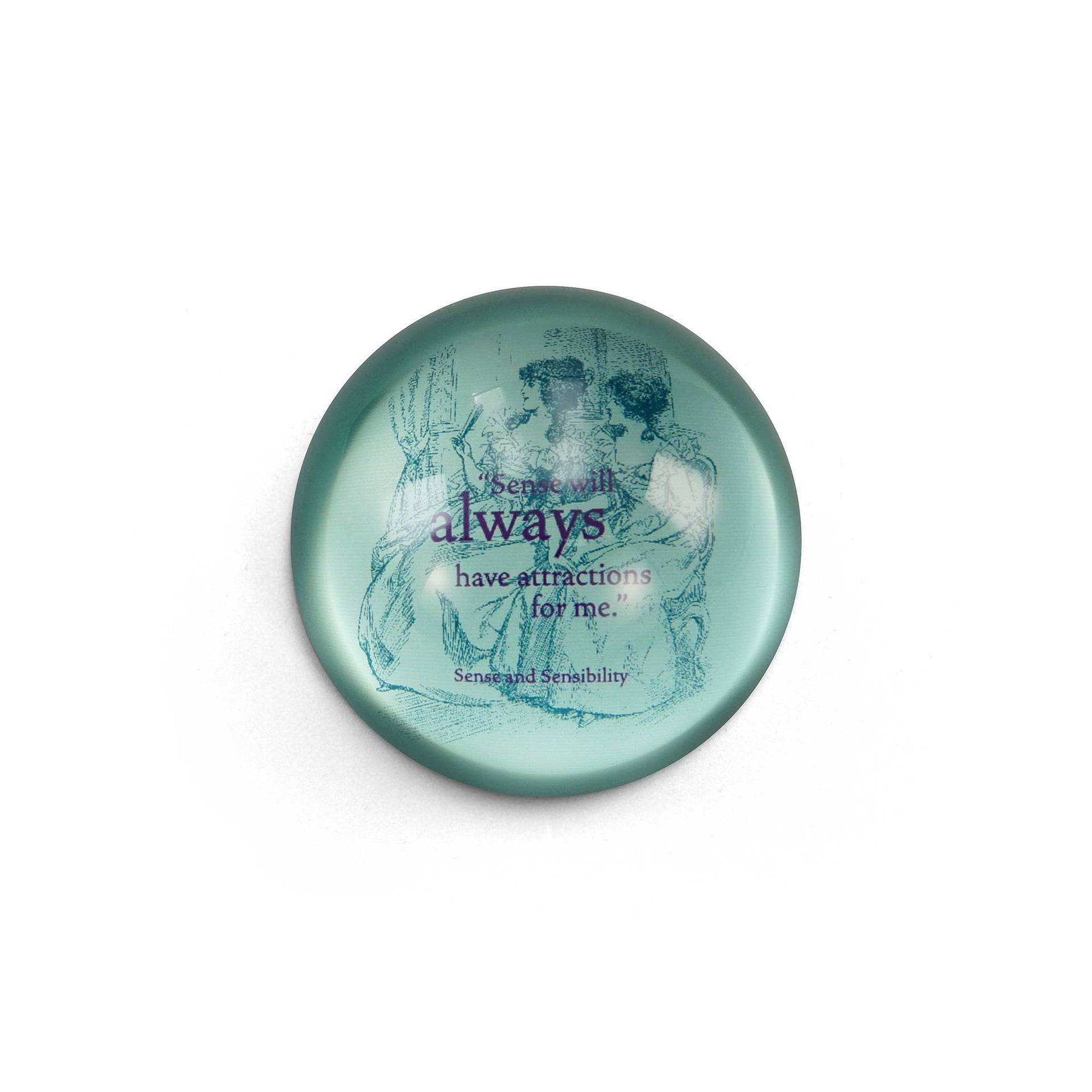 Briefbeschwerer Jane Austen - Pulteney Press 70 mm