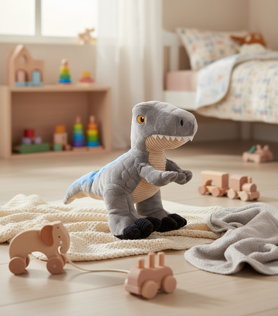 Velociraptor Dinosaur Plush