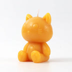 Bougie Chat Jaune