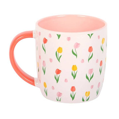 Mug à motif Tulipes