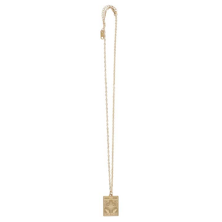 Le Collier de Carte de Tarot Vintage Étoile