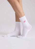 Chaussettes Bouée Flamant Rose