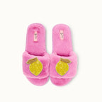 Paire de broches pour Chaussons - Citron