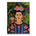 Torchon Frida Kahlo & Singe | Oggetti di design e regali originali