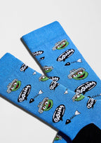 BeSesameStreet Grouch - Chaussettes coton biologique