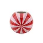 Vase - Vase à fleurs tourbillon - Rouge/Rose - 20x20x20cm | Objetos de diseño y regalos originales