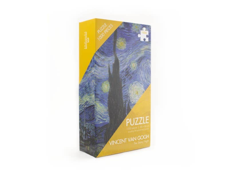 puzzle vincent van gogh la nuit etoilee museum edition TSJW000002 8719524031842