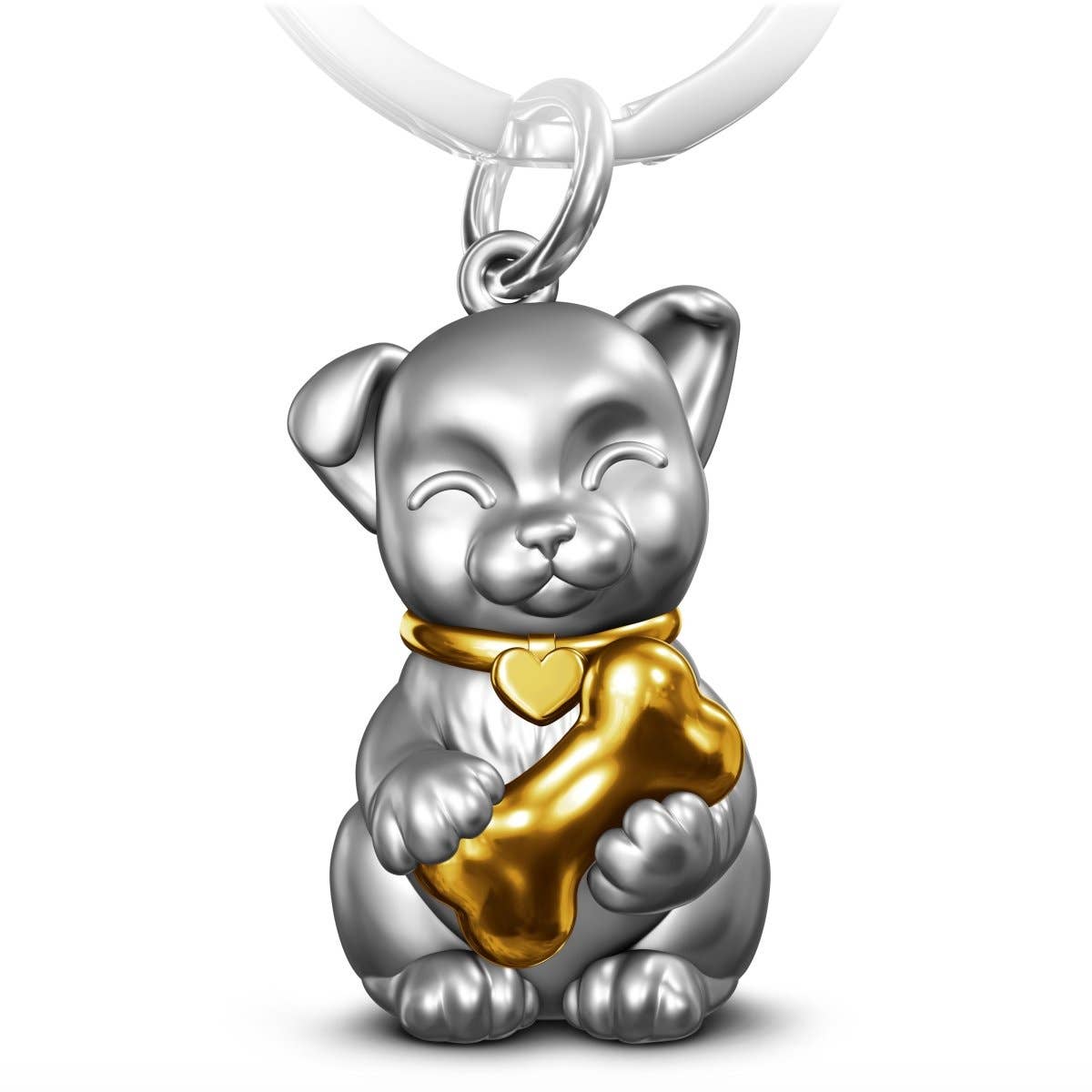 Porte-clés « Puppy » pour chien, joli pendentif en forme de chiot, porte-bonheur et cadeau pour les amoureux des chiens