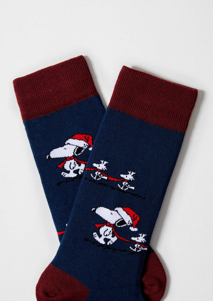 BeSnoopy Santa Socks