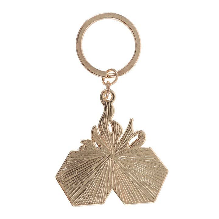 Porte-clés Dé à Flammes | Design e regali originali