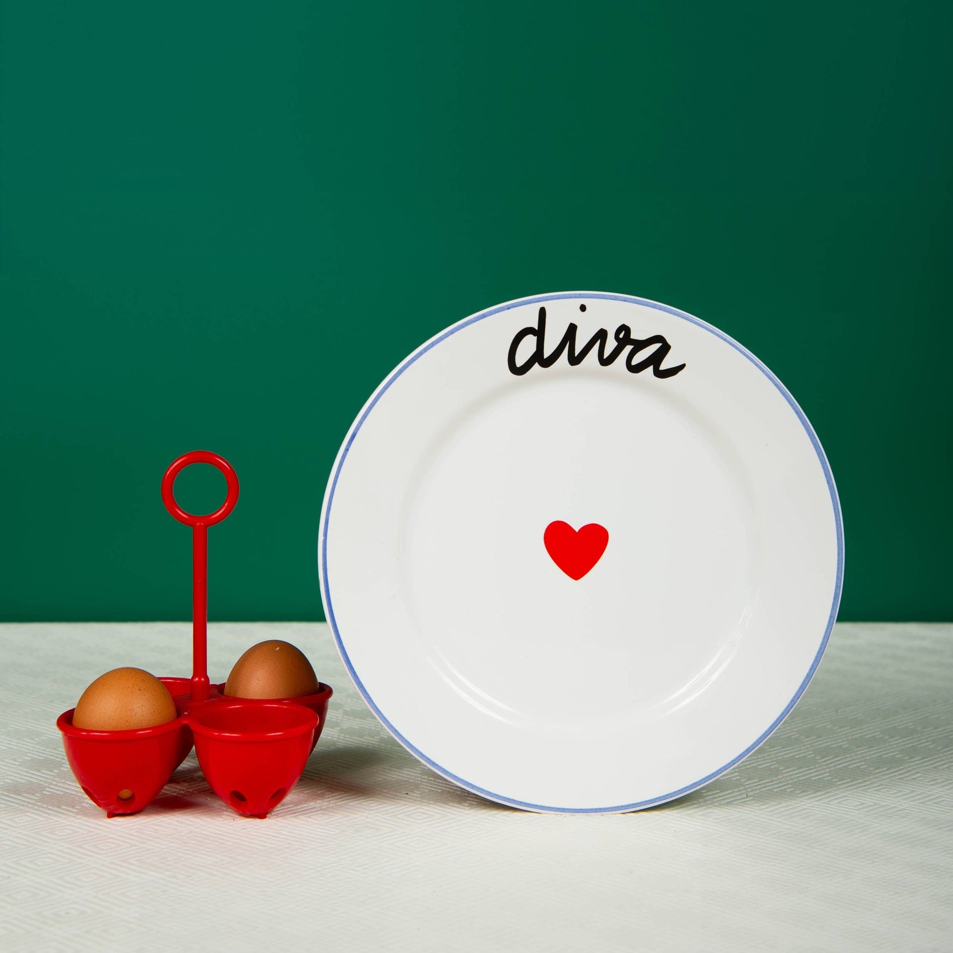 Assiette La Famille S’éclate - Diva – vue produit 2