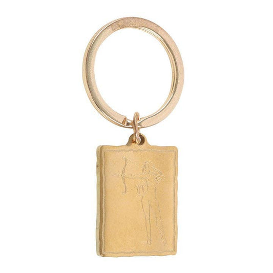 Athena-Göttin-Talisman-Schlüsselanhänger