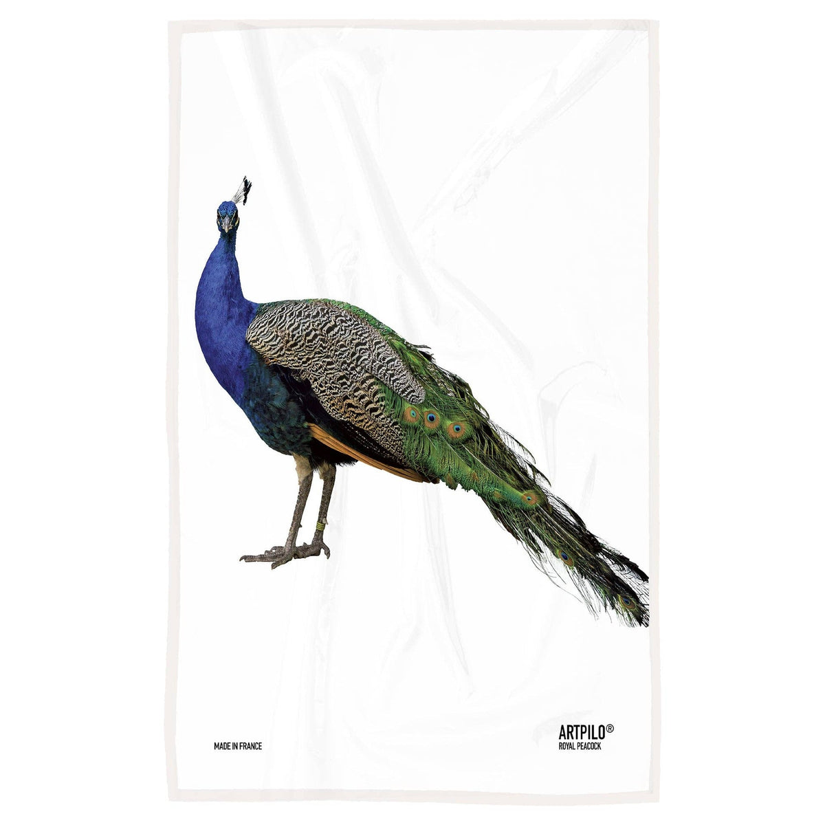 Torchon de cuisine Artpilo, modèle Royal Peacock