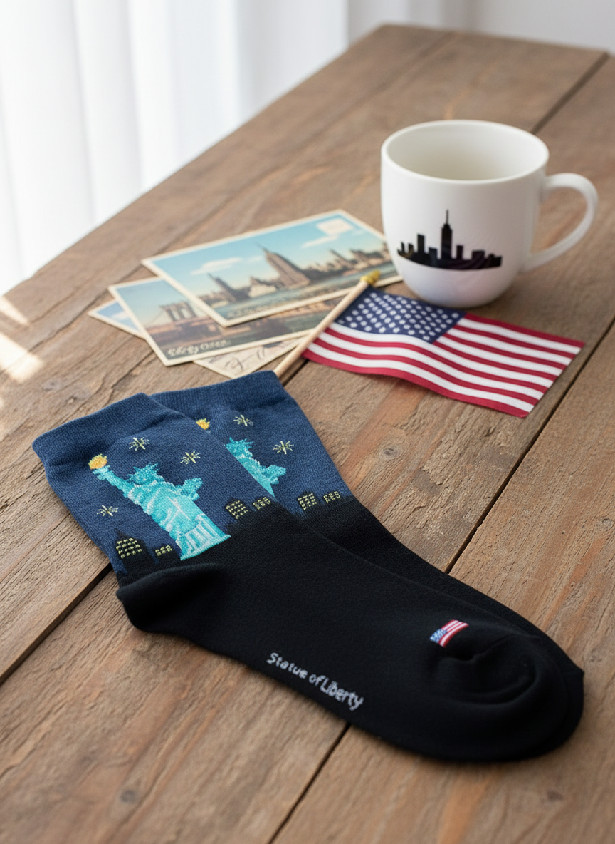 Chaussettes Statue de la Liberté | Oggetti di design e regali originali