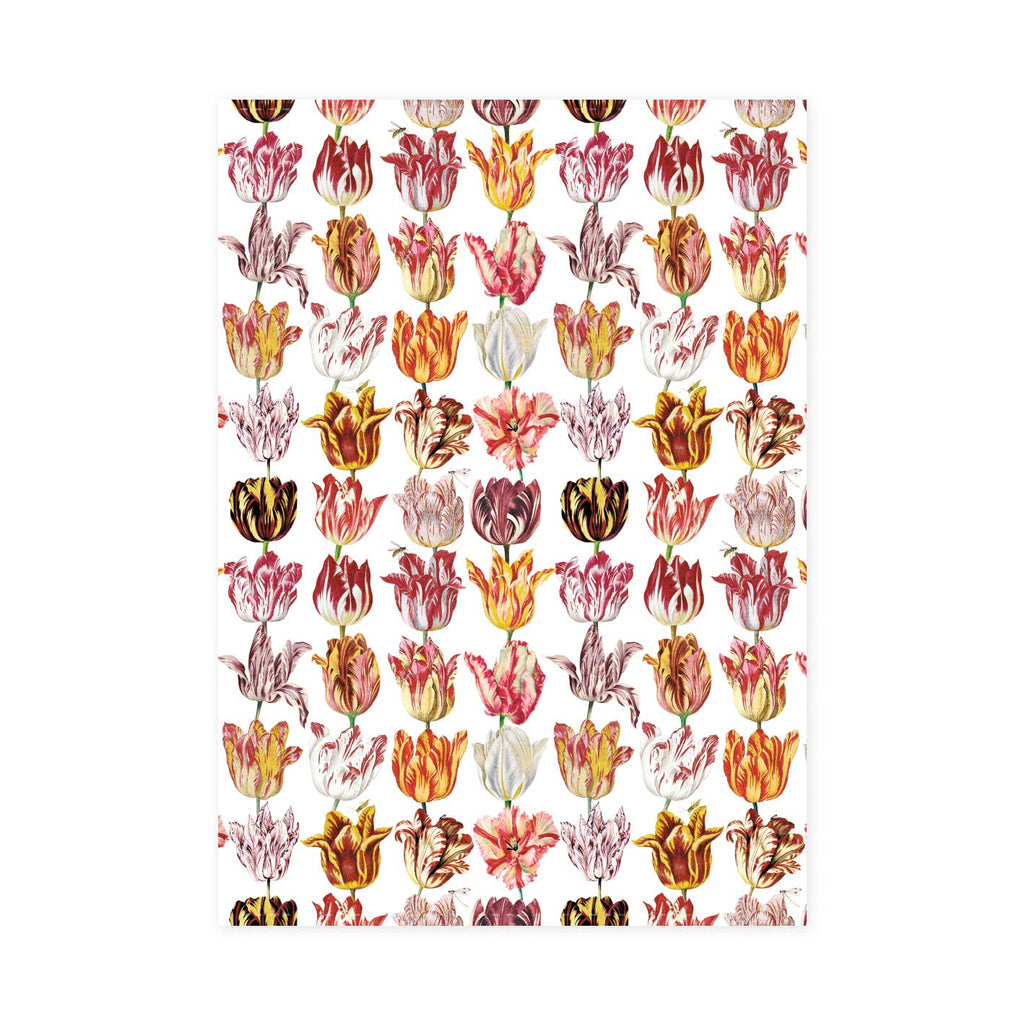 Torchon Jacob Marrel - Tulipes