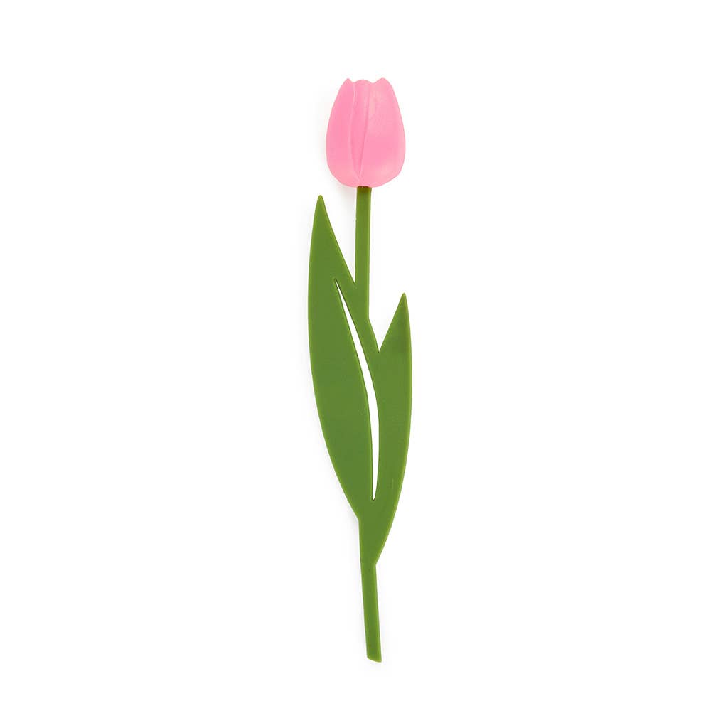 Marque-page Tulipe Rose