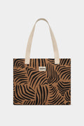 Sac cabas Claude Zèbre cannelle