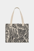 Sac cabas Claude Zèbre écru