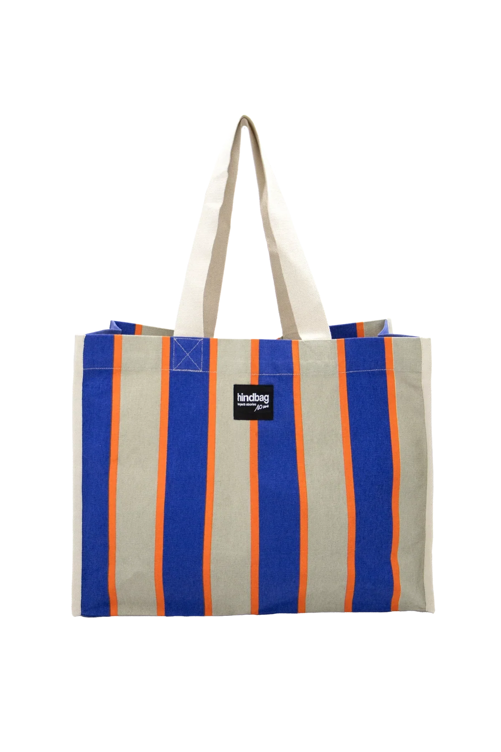 Cabas Rayé Bleu électrique - 10 ans