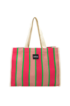 Cabas Rayé Fuchsia - 10 ans