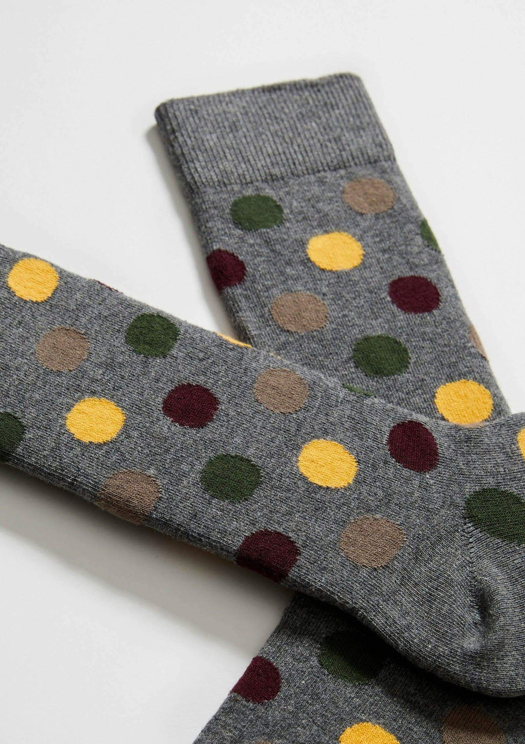 Chaussettes BePolkadots Multicolor – Gris