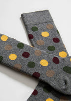 Chaussettes BePolkadots Multicolor – Gris