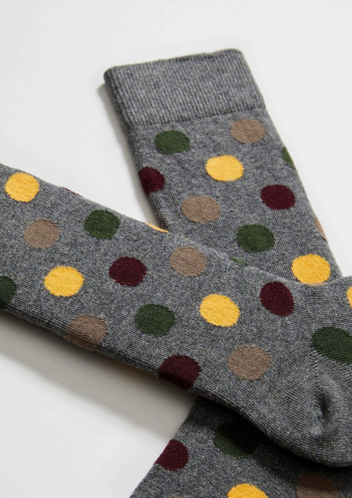 Chaussettes BePolkadots Multicolor – Gris