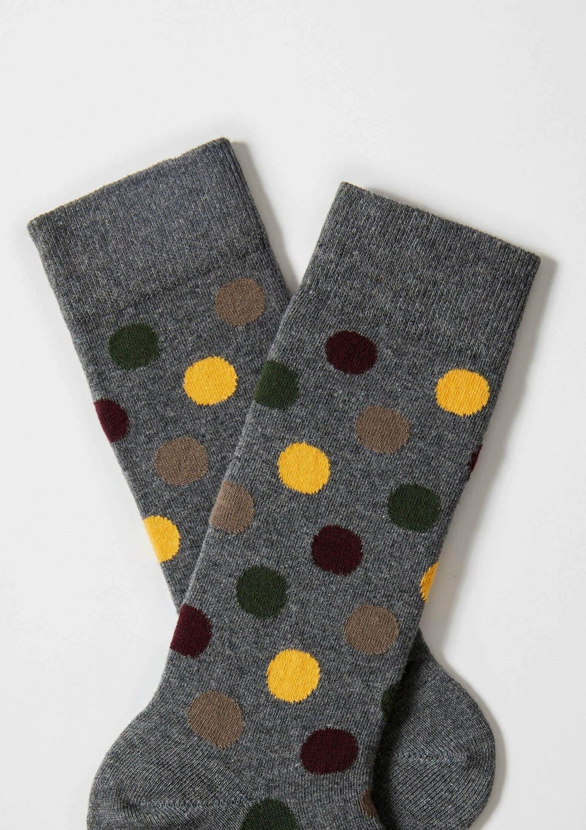 Chaussettes BePolkadots Multicolor – Gris