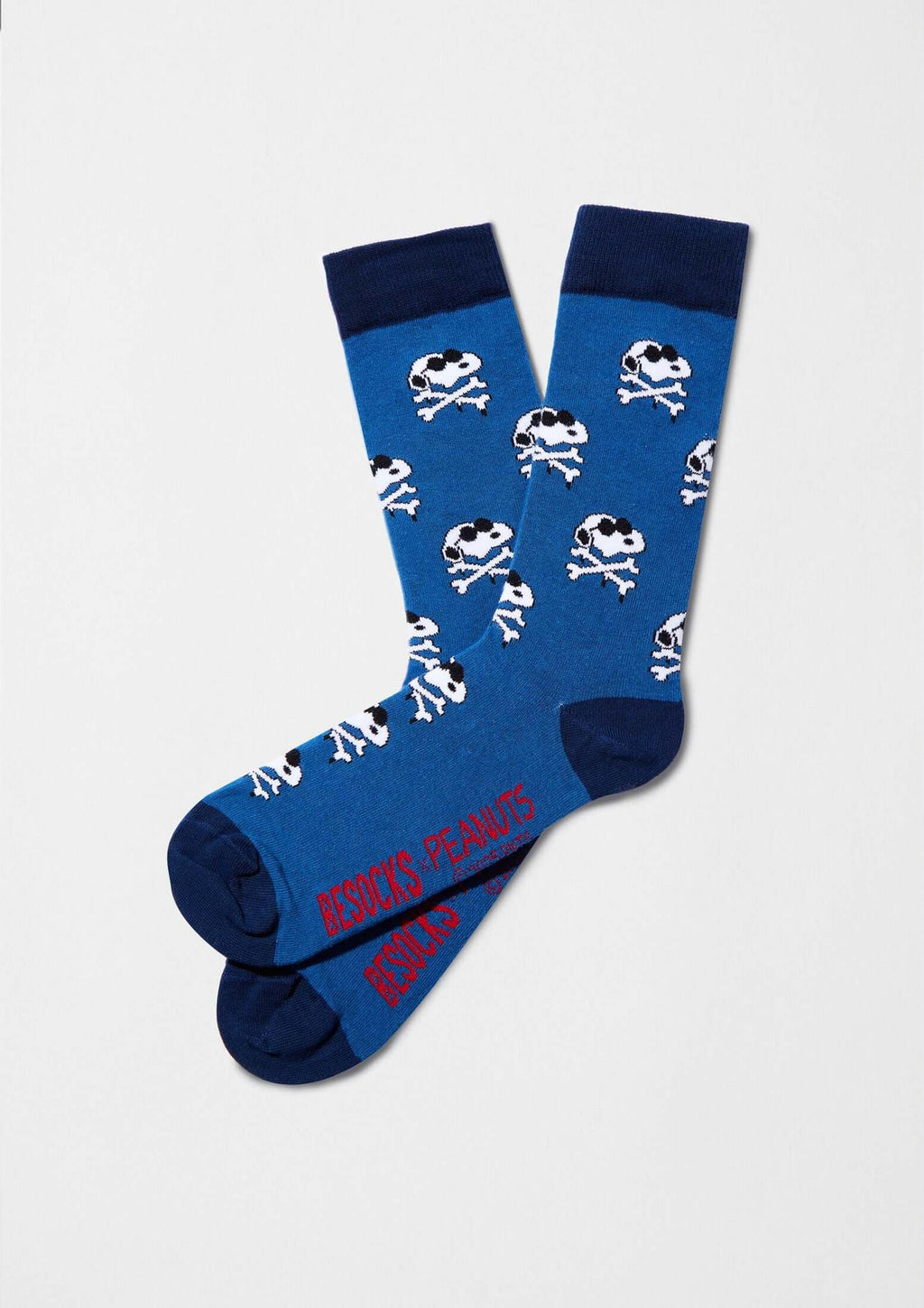 Chaussettes BeSnoopy Skull Bleu