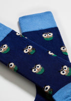 Chaussettes BeOwl Bleu Marine