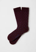 Chaussettes BeDots Burgundy – Besocks