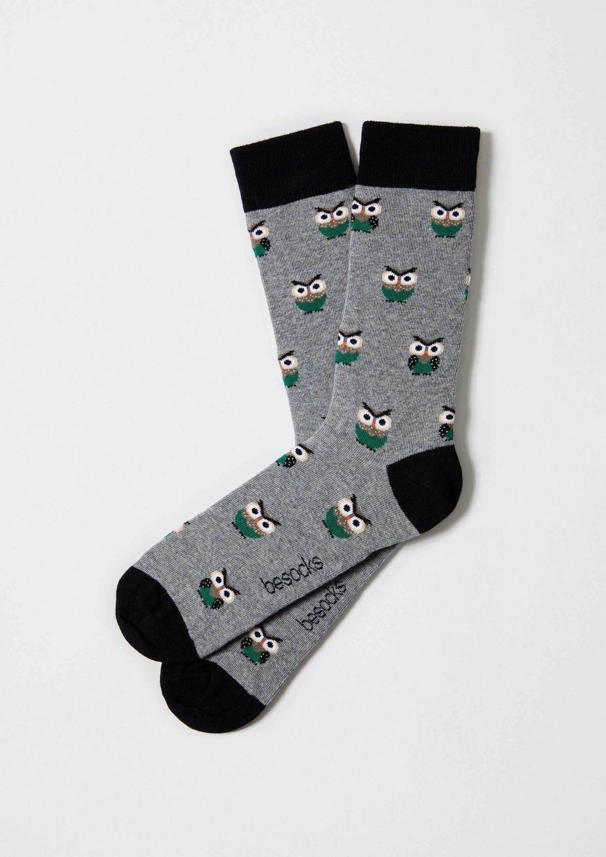 Chaussettes BeOwl Gris