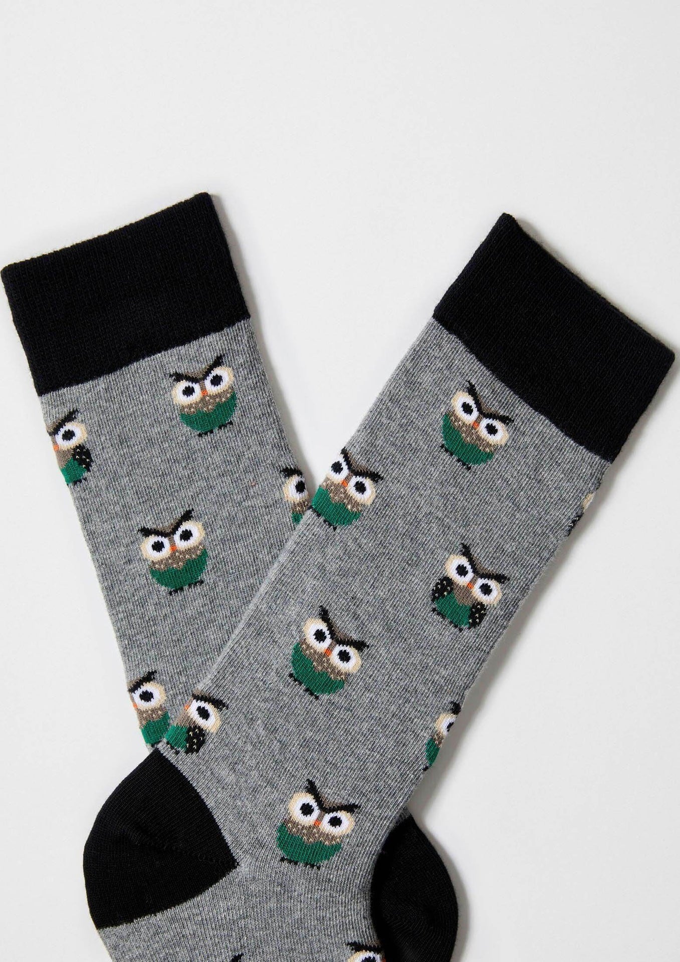 Chaussettes BeOwl Gris