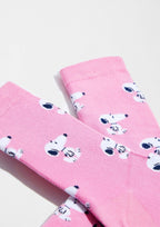 Chaussettes BeSnoopy Rose
