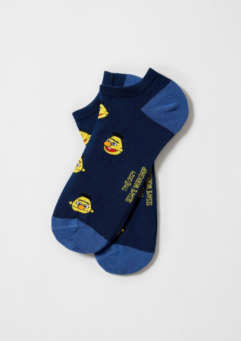 Chaussettes BeSesameStreet Blas Ankle Blue – Besocks