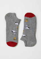 BeSnoopy Grey Ankle