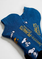 BeSnoopy Blue Ankle